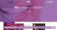Desktop Screenshot of mdclinica.com